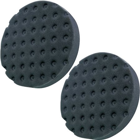 SHURHOLD Pro Polish Black Foam Pad - 2-Pack - 6.5" f/Dual Action Polisher 3152